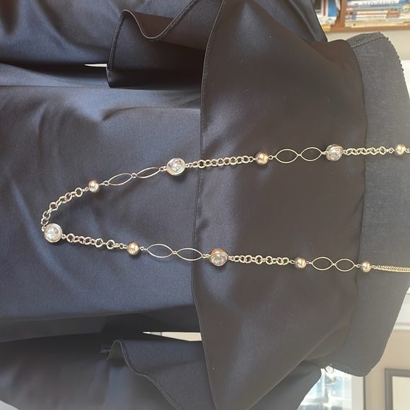 🔥Zara Black Sateen Off-the-Shoulder Top Size Medium🔥 🥳 - Picture 4 of 13